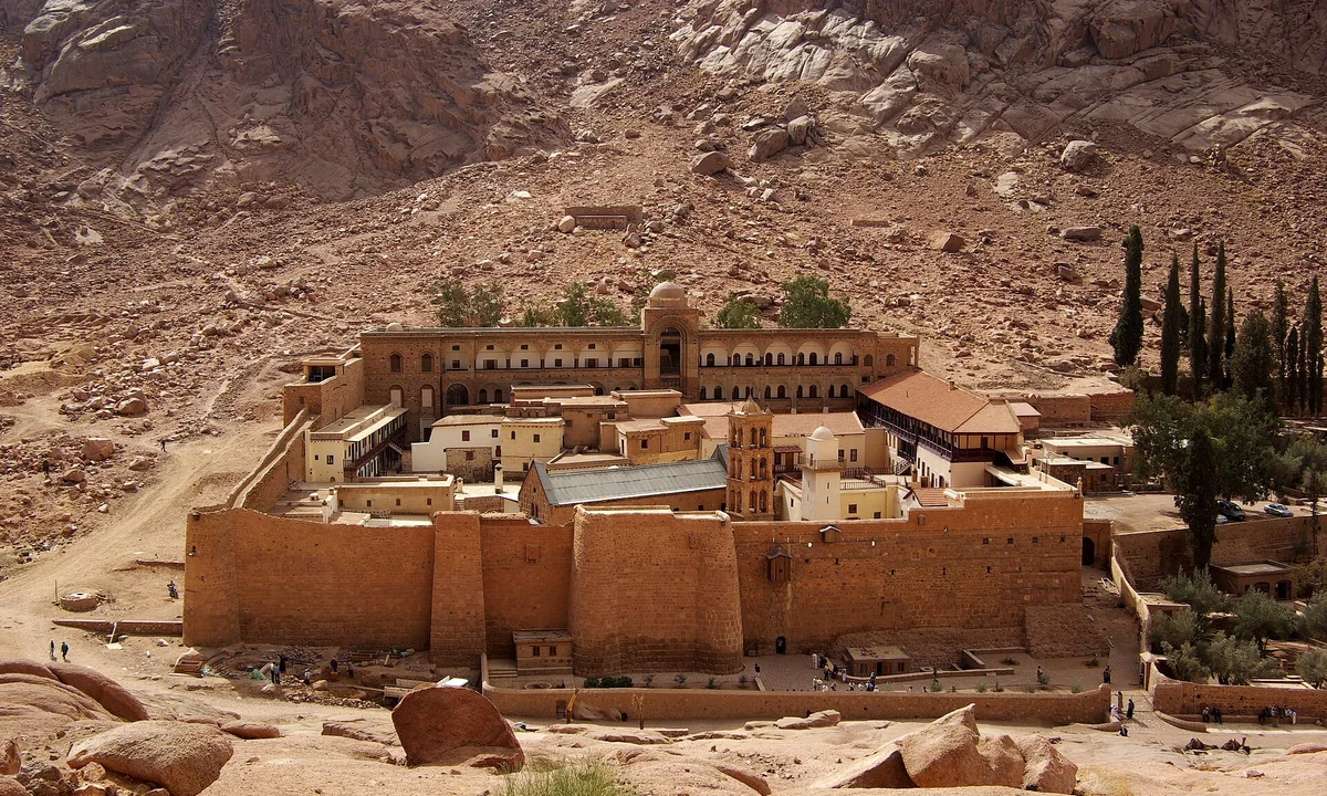 دير سانت كاترين في جنوب سيناء
